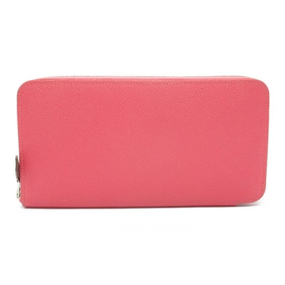 HERMES Pink Leather Wallet - Picture 1 of 11